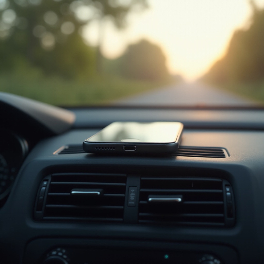 iPhone spento durante la guida