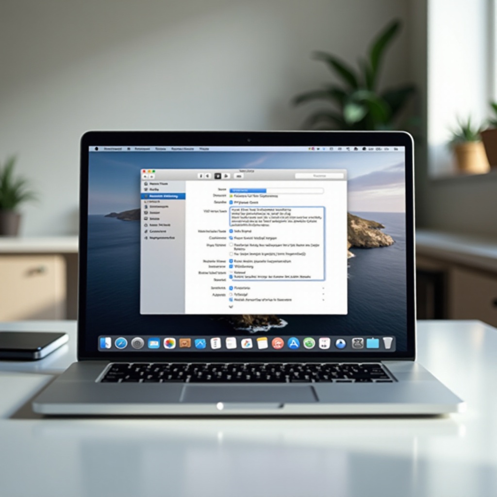 comment mettre à jour mon macbook via les paramètres système