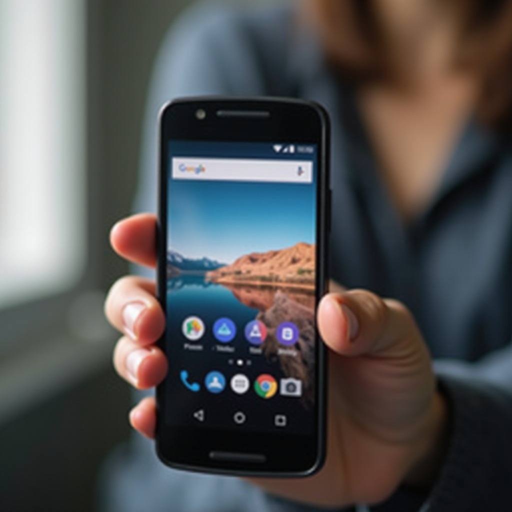 wie man einen Screenshot auf einem Moto G Telefon macht