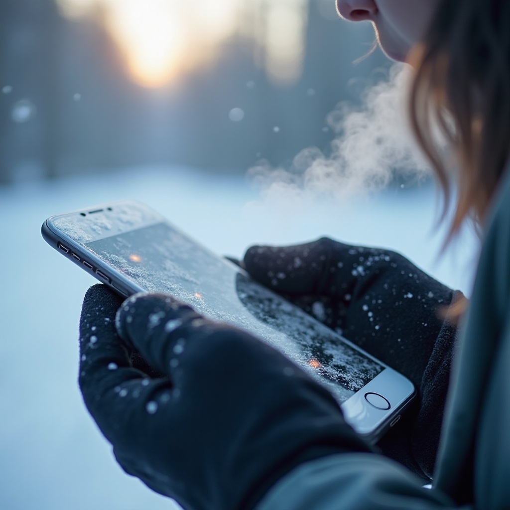 Kan je telefoon te koud worden