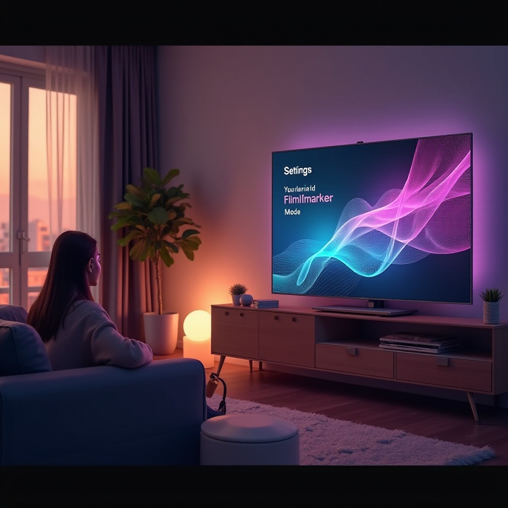 come attivare automaticamente la modalità filmmaker su tv lg