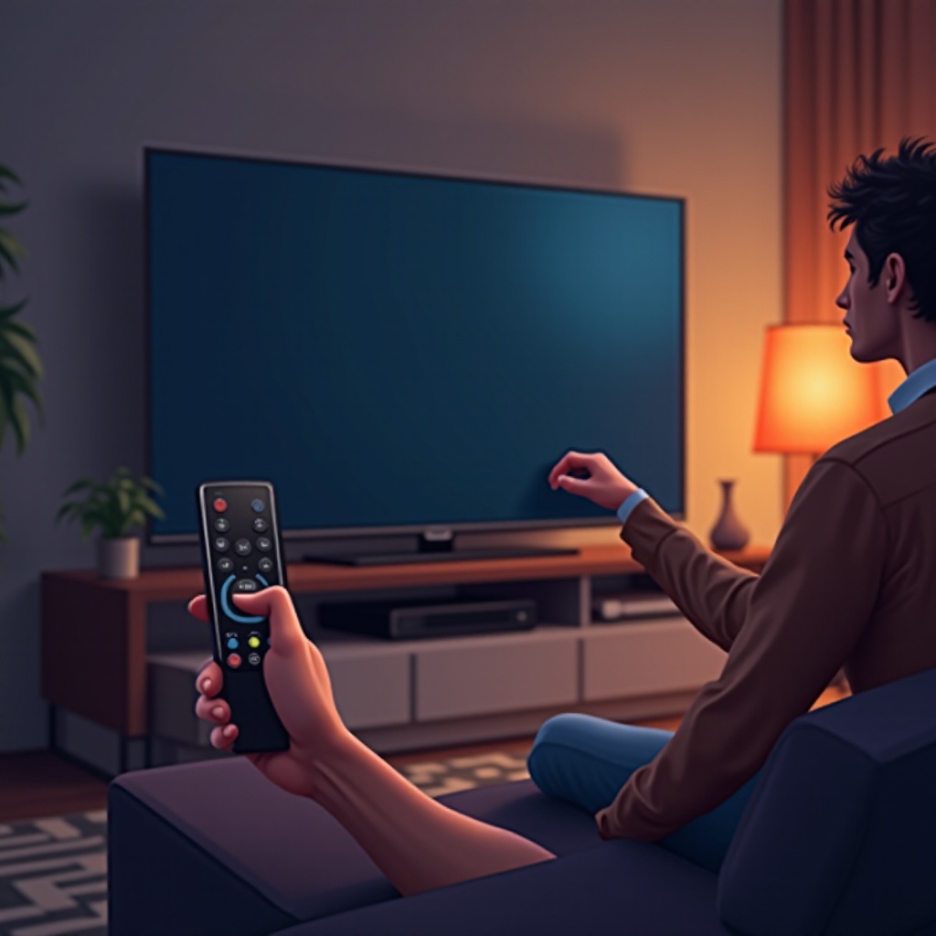 smart tv will not turn on