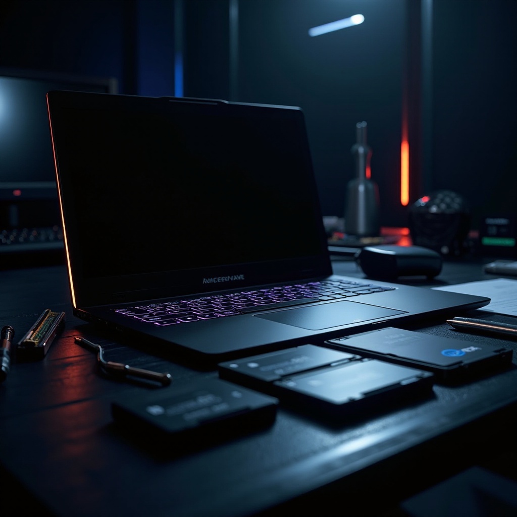atualização de SSD para laptop Alienware 17 r5