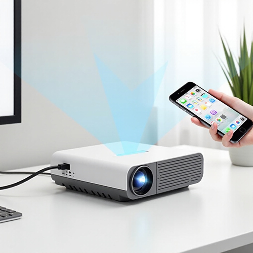 how to use ijoy smartphone projector