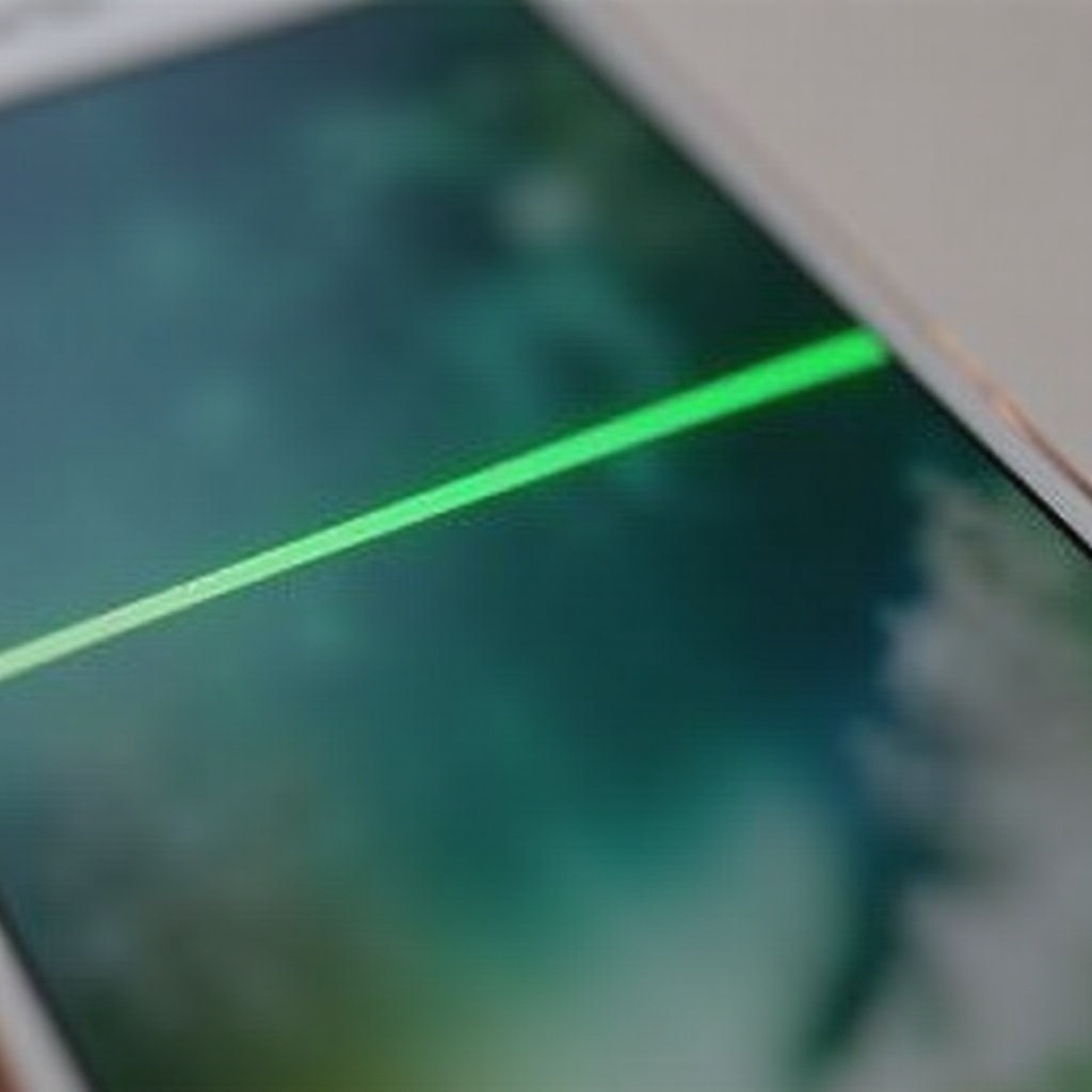 come riparare la linea verde sullo schermo del telefono