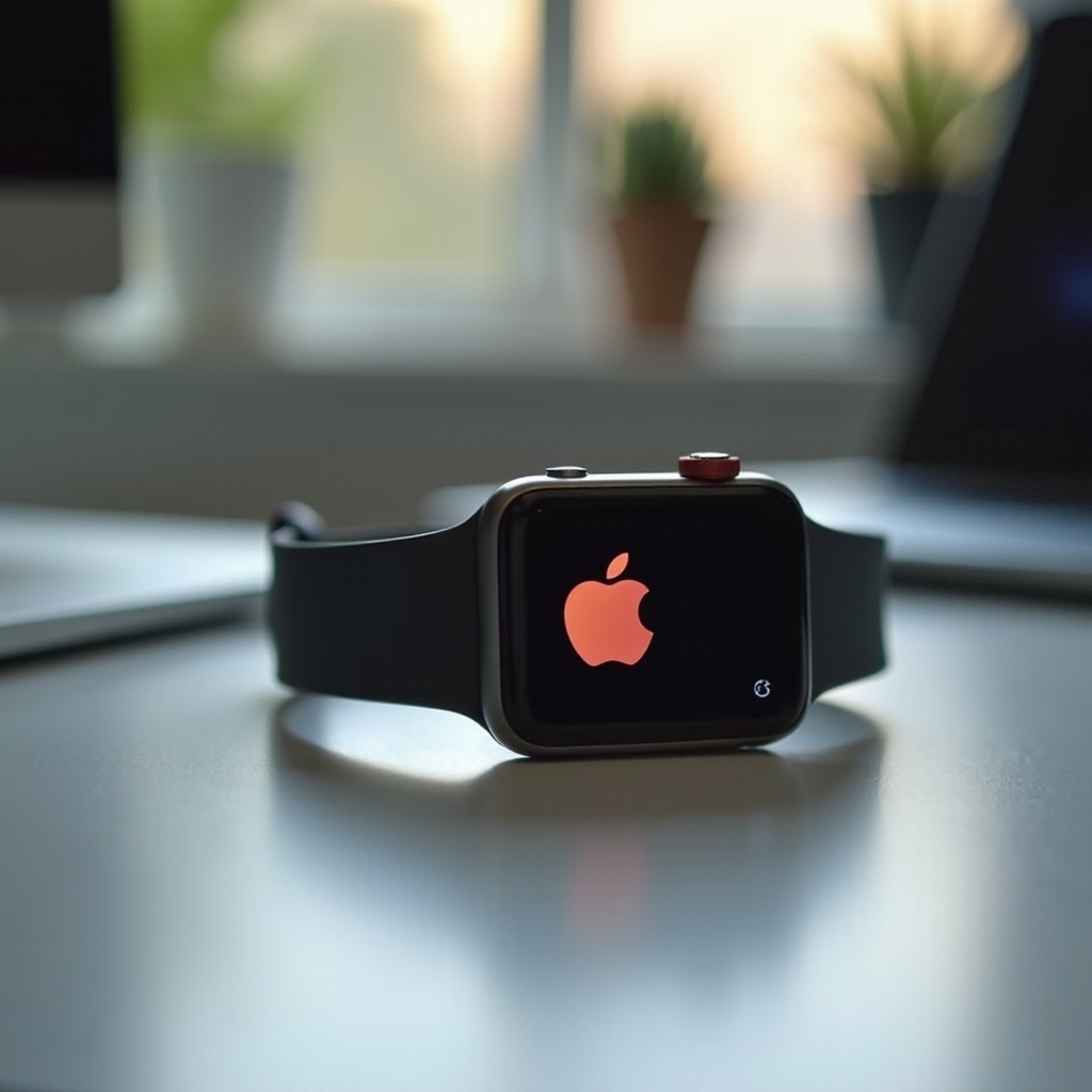 Apple Watch muestra el logo de Apple parpadeante