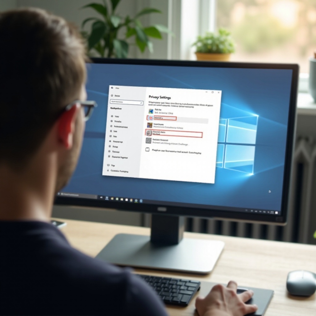 configurações de privacidade do Windows 11 para desativar