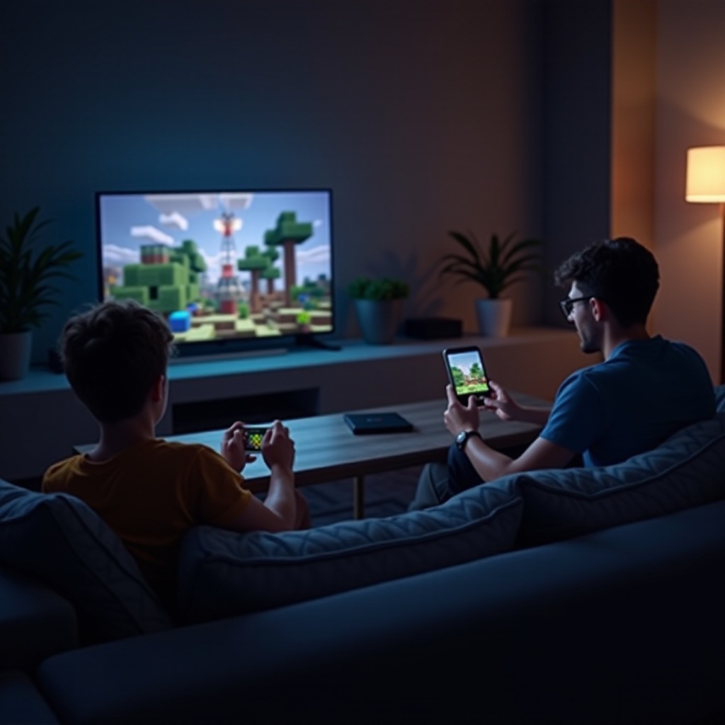 voivatko PS5 ja mobiili pelata Minecraftia yhdessä