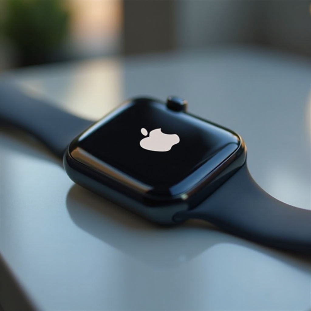 Apple Watch näyttää Apple-logon vilkkuvan