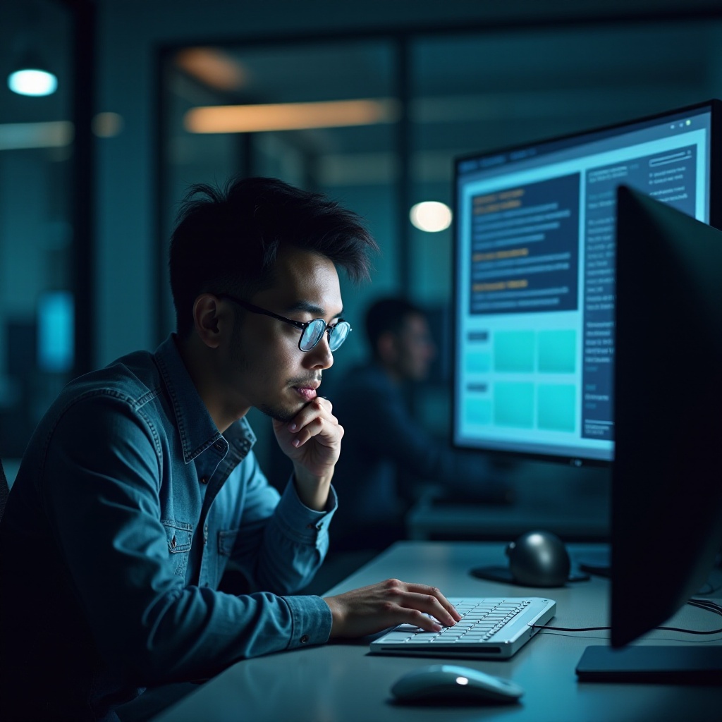 digitare senza digitare problema informatico