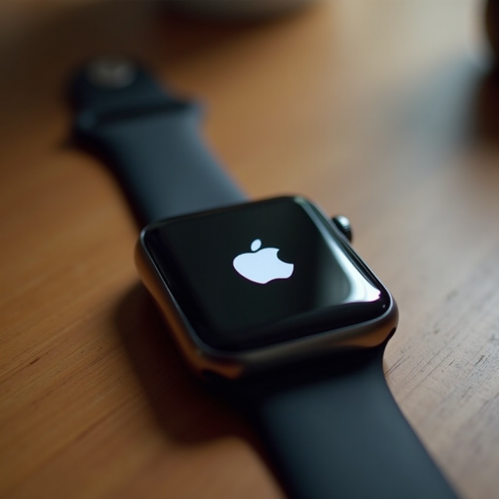 Apple Watch affiche le logo Apple clignotant