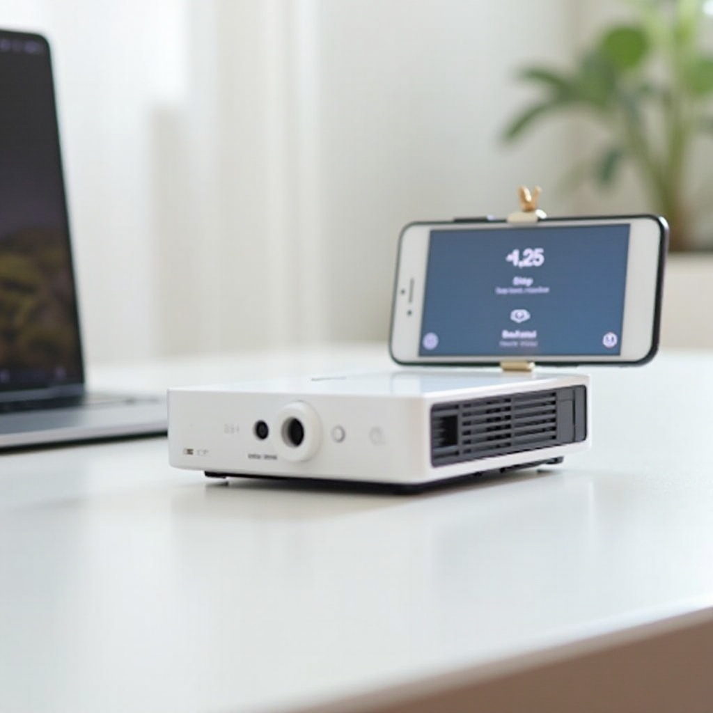 cómo usar el proyector para smartphone ijoy