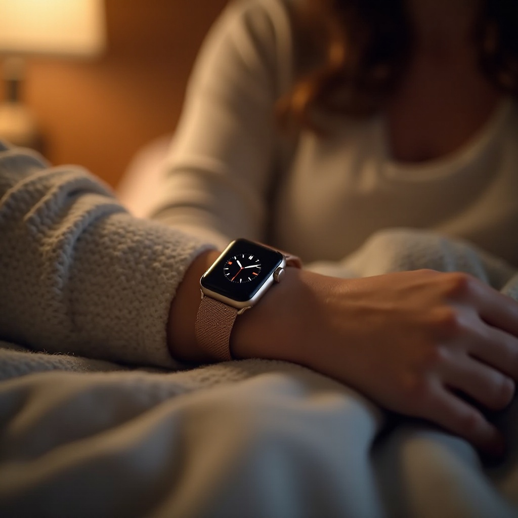 a pulseira Apple Watch mais confortável para dormir