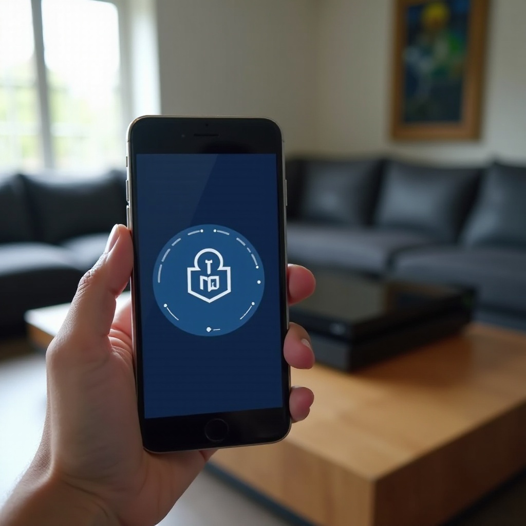 how to lock ps5 from phone