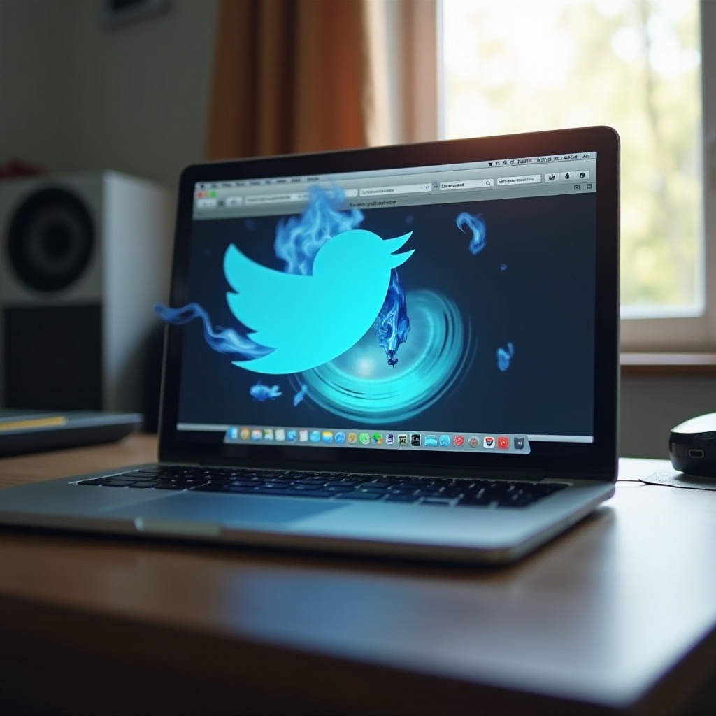Twitter bederft de luidsprekers van mijn laptop