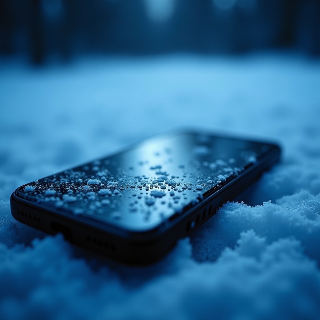 Voiko puhelimesi mennä liian kylmäksi