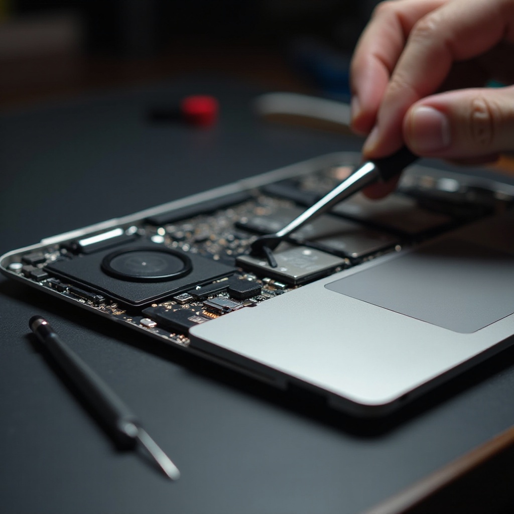 come riparare le ventole dell'aria danneggiate dall'acqua sul MacBook Pro M1