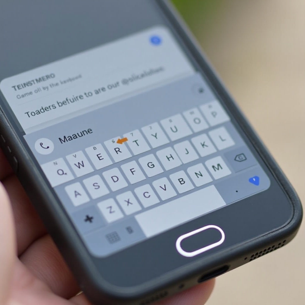 Mikrofon auf Samsung-Tastatur verloren
