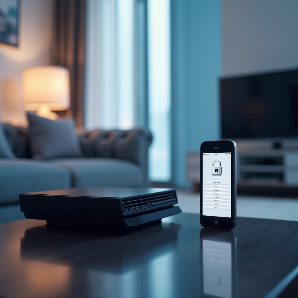 kuinka lukita PS5 puhelimesta