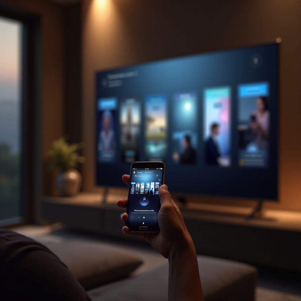 wie man Samsung-TV mit dem iPhone verbindet