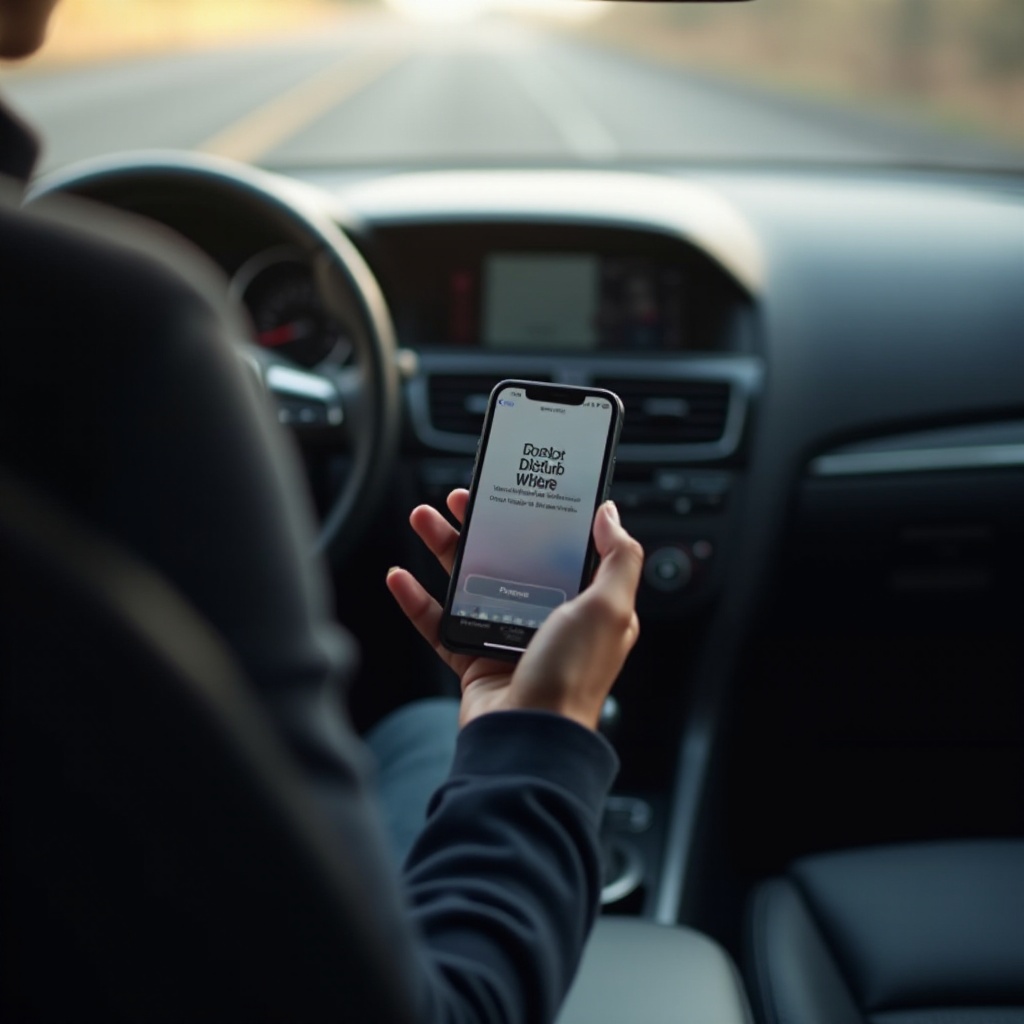iPhone uitschakelen tijdens het rijden