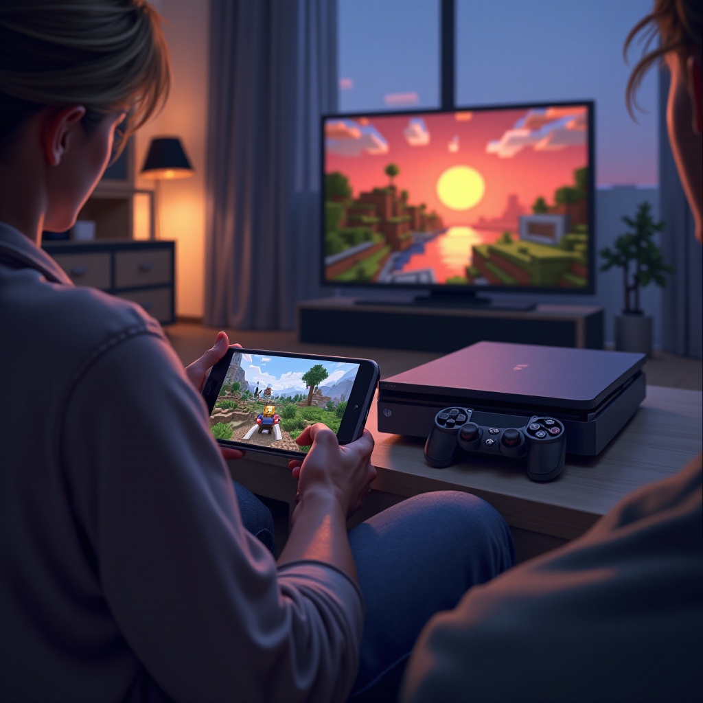 la PS5 et le mobile peuvent-ils jouer à Minecraft ensemble