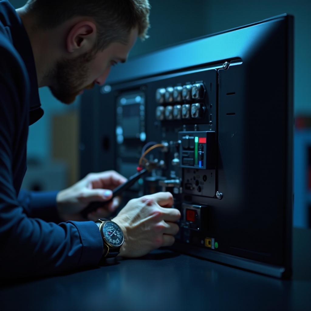 la TV Panasonic non si accende