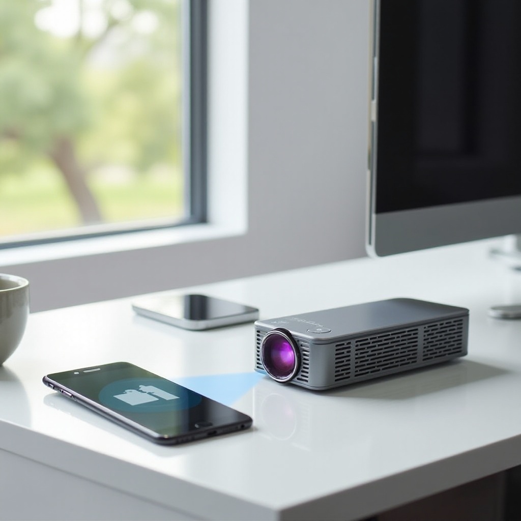how to use ijoy smartphone projector