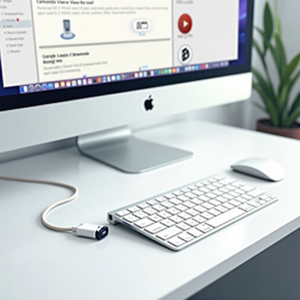 come trovare la chiavetta USB su un Mac