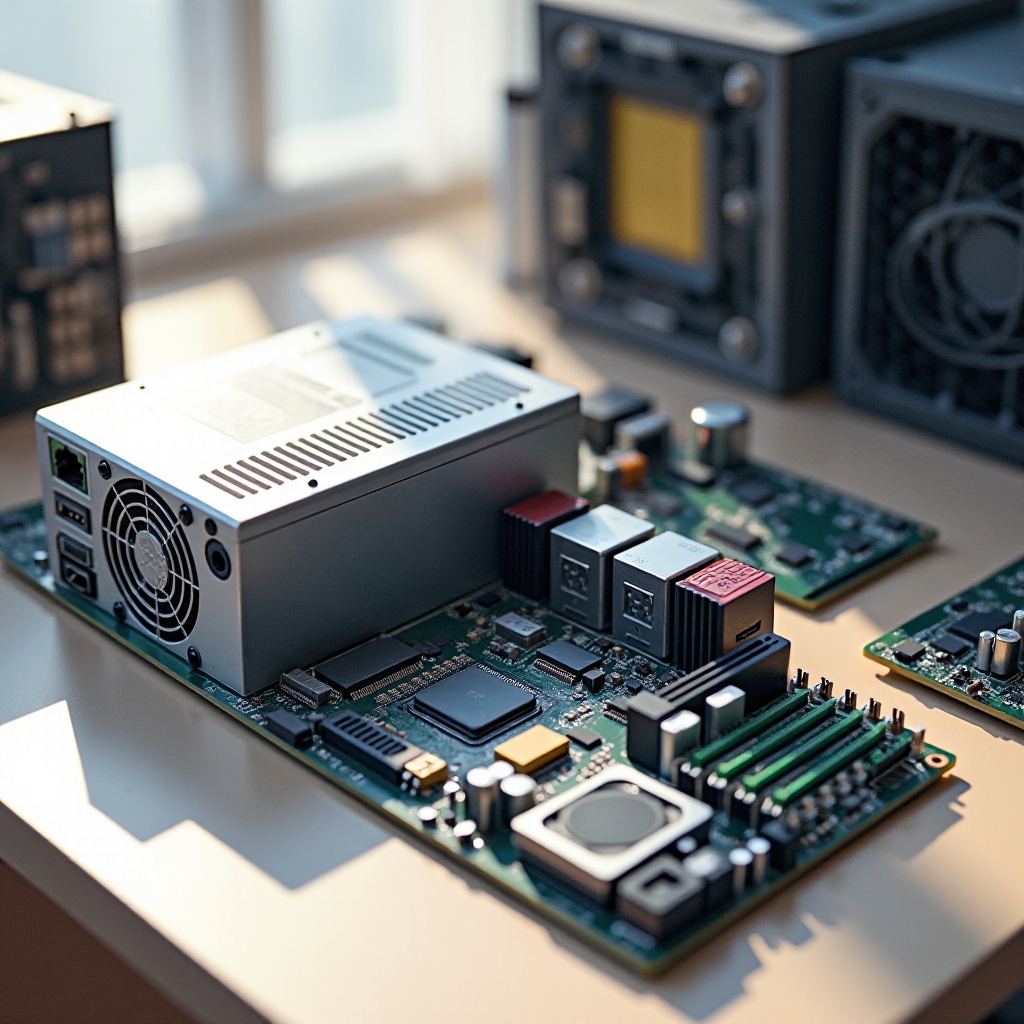 computer zonder behuizing