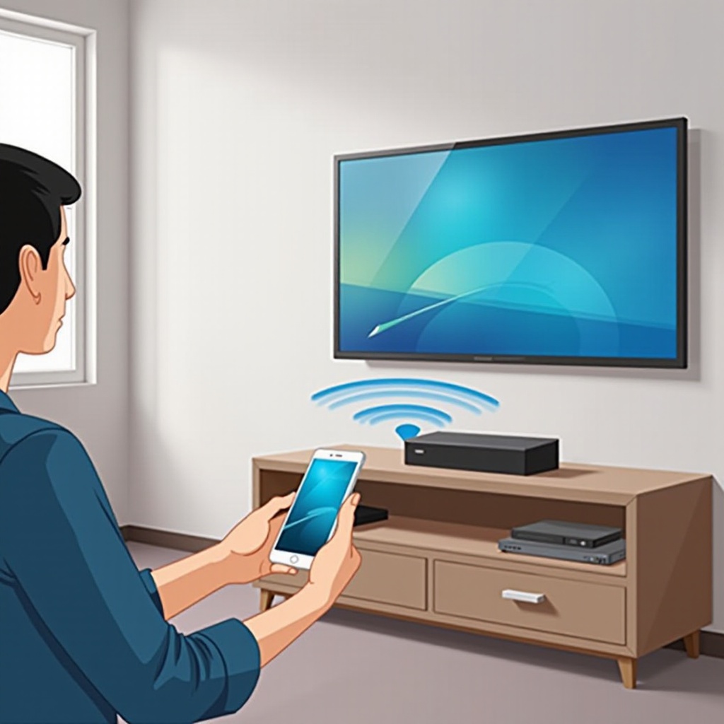 como conectar a TV Samsung ao iPhone