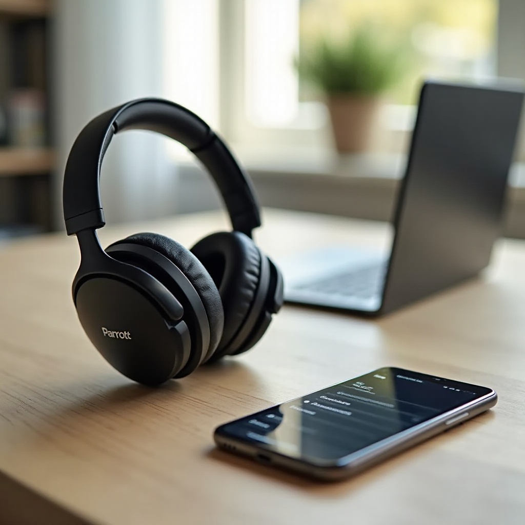 cómo emparejar auriculares bluetooth Parrot