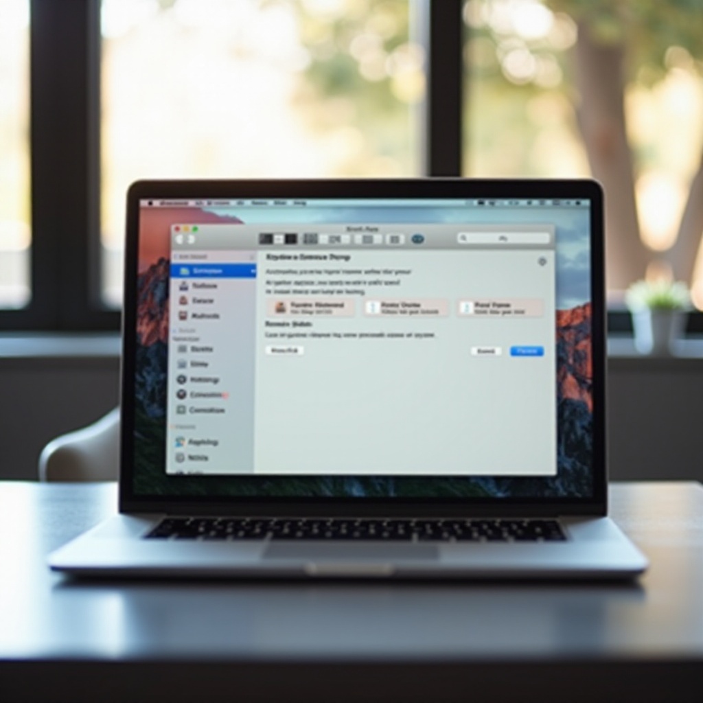 how do i update my macbook through system settings