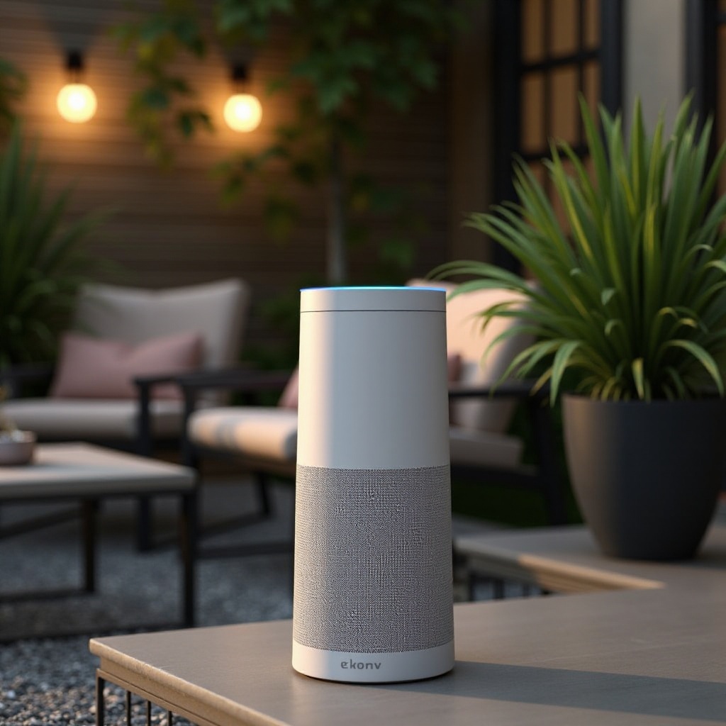 draadloze buitenluidsprekers die werken met Alexa