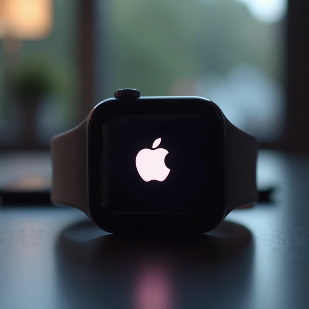 Apple Watch affiche le logo Apple clignotant