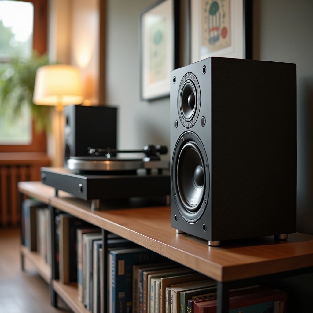 best powered bookshelf speakers for turntable