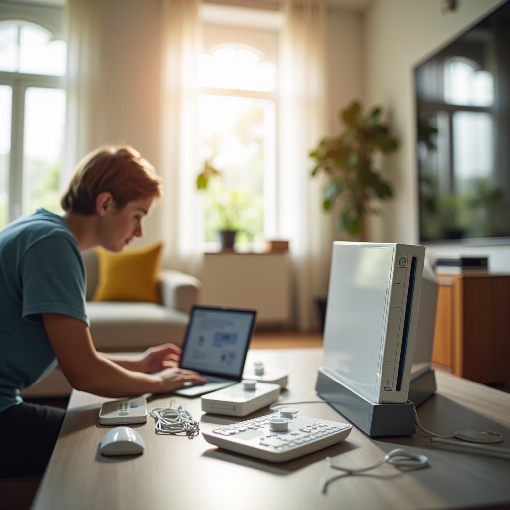 wie man die Wii-Konsole mit dem drahtlosen Internet verbindet