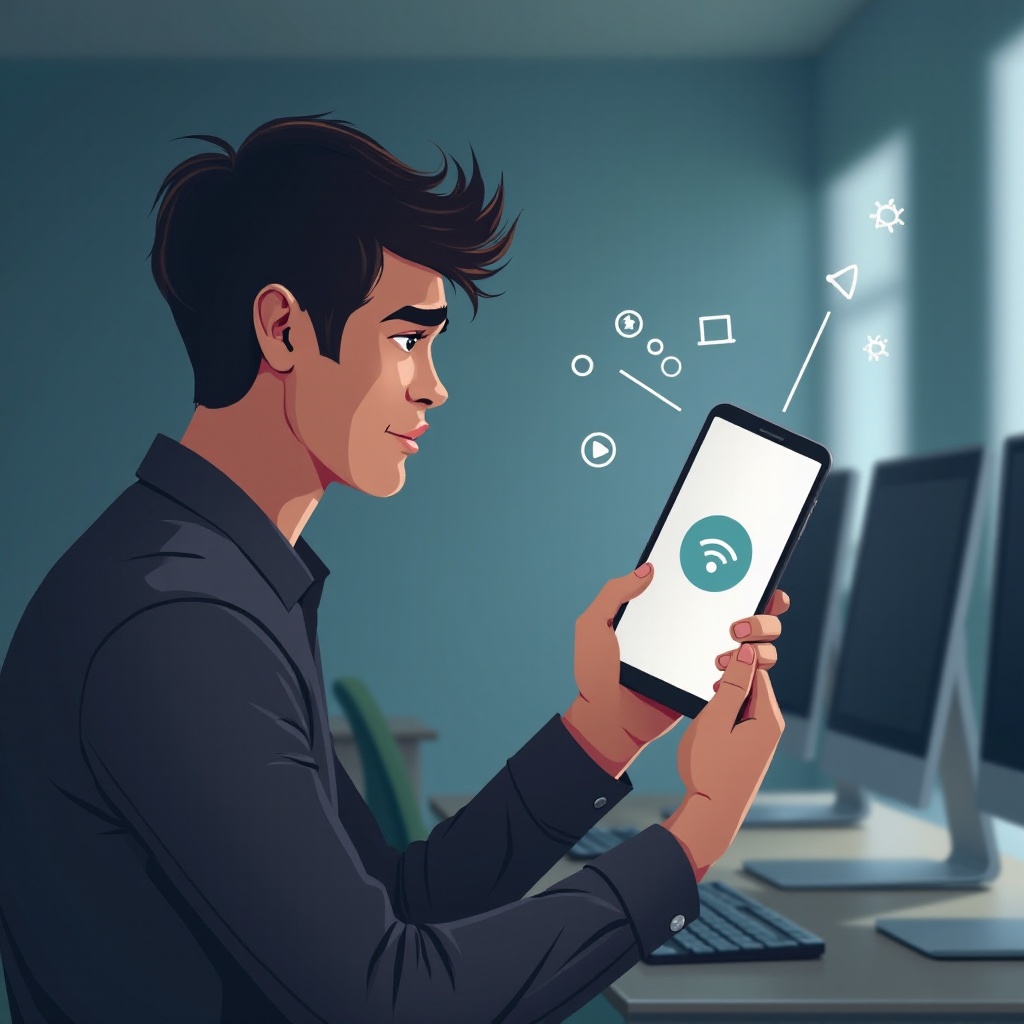 data on päällä, mutta ei pääse internetiin Androidilla