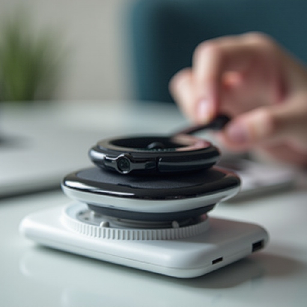 hoe een smartwatch op te laden met een oplader
