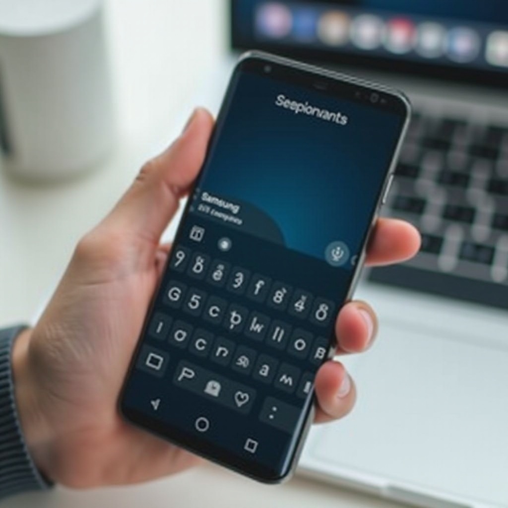 Mikrofon auf Samsung-Tastatur verloren