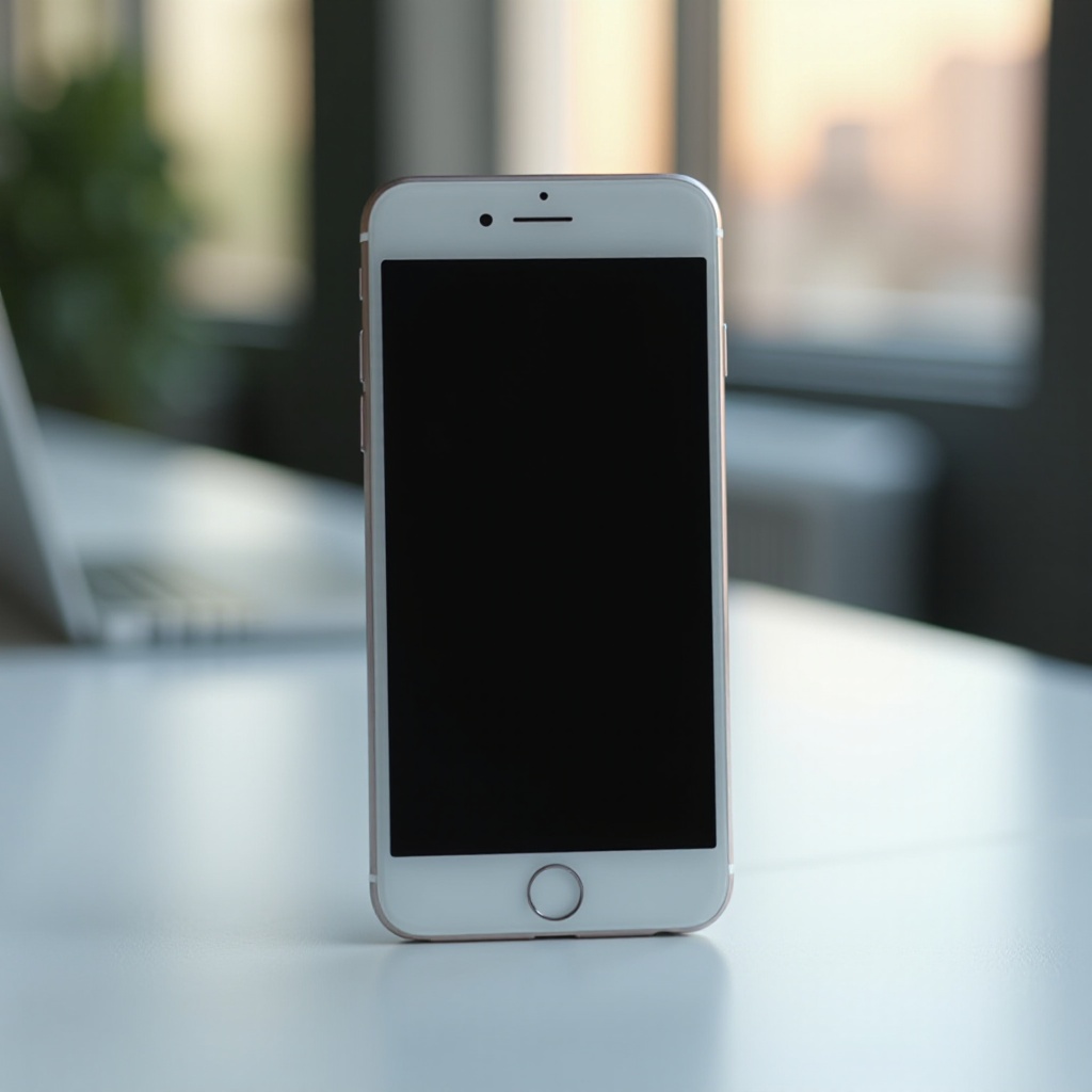 téléphone fonctionnant mais écran noir