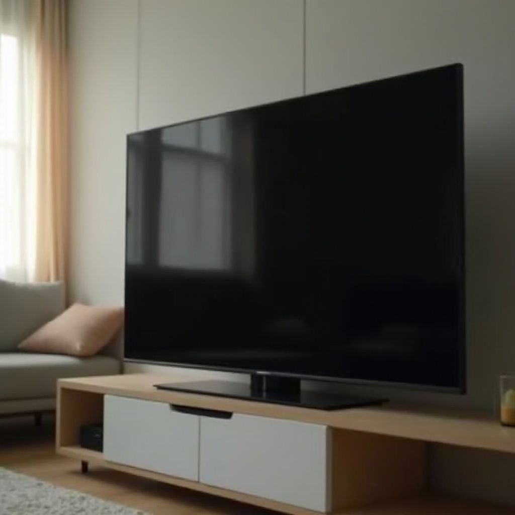 a TV Panasonic não liga